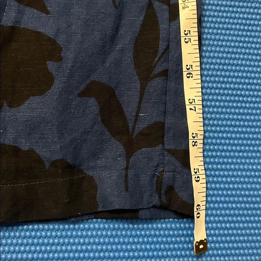 Kate Spade Navy and Black Floral Jumpsuit